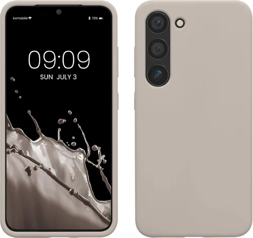 Vista 24 de kwmobile Funda compatible con Samsung Galaxy S9 - Funda de silicona TPU con acabado suave - Blue Reef