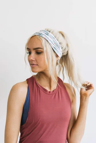 Vista 90 de Maven Thread 4" Wide Workout Headbands for Women – Non-Slip Sweatbands for Gym, Running & Yoga
