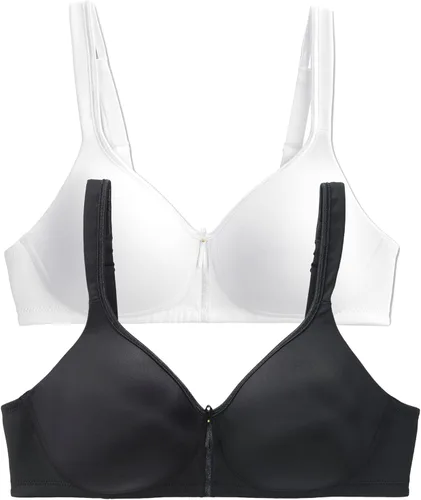 Vista 16 de Vanity Fair Women's Bra with 2-Way Convertible Straps, Body Caress Full Coverage, Lightly Lined Cups Up to Dd