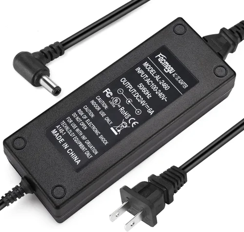 Vista 10 de Facmogu DC 19V 3.42A Fuente de alimentación, transformadores 100-240V AC a DC 19Volt de 65 vatios, adaptador de corriente convertidor con enchufe DC