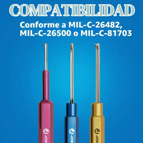 Vista 3 de Jonard Tools Kit de herramientas de inserción de conector KA-260, 3 piezas
