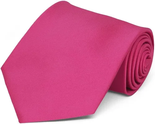 Vista 502 de tiemart Corbata de color sólido para hombre Longitud estándar
