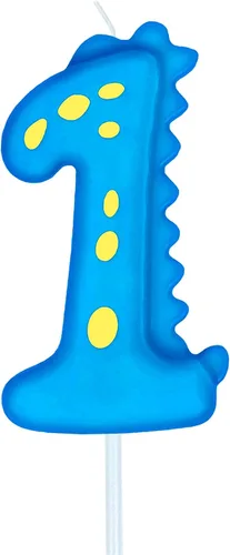 Vista 29 de Velas de cumpleaños con número (0 velas rojas) con forma de dinosaurio, velas de pastel de feliz cumpleaños para decoración de fiesta de cumpleaños