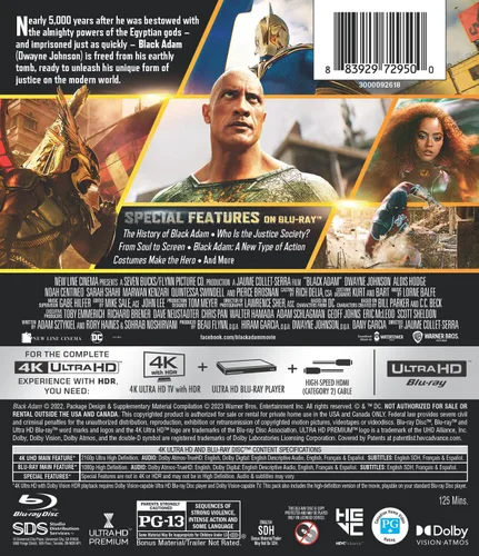 Vista 3 de Black Adam (4K Ultra HD + Blu-ray + Digital) [4K UHD]