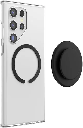 Vista 2 de PopSockets Anillo adaptador para MagSafe®, adaptador magnético para Android, anillo magnético de fijación para teléfono - negro