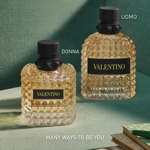 Vista 7 de Valentino Uomo Born In Roma Yellow Dream para hombres - 3.4 oz EDT Spray