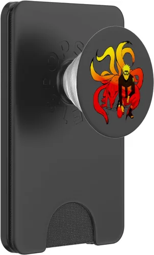 Vista 7 de Naruto Shippuden Naruto and 9 Tails PopSockets Standard PopGrip