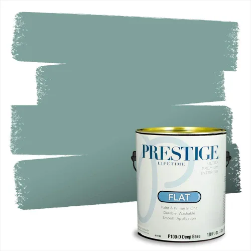 Vista 181 de Prestige Paints - 2 en 1, pintura base y pintura de exterior, E100-N-735BM