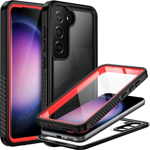 Vista 11 de BEASTEK Funda impermeable para Galaxy S23, a prueba de golpes, a prueba de polvo, IP68, serie FSN con protector de pantalla integrado antiarañazos