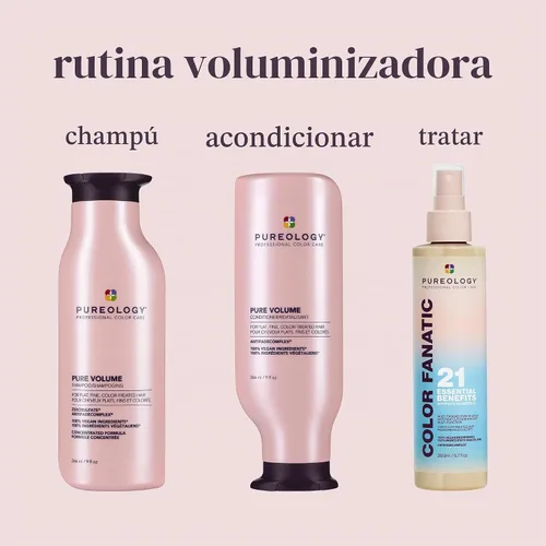 Vista 5 de Pureology Pure Volume Shampoo & Conditioner Set – For Fine Hair