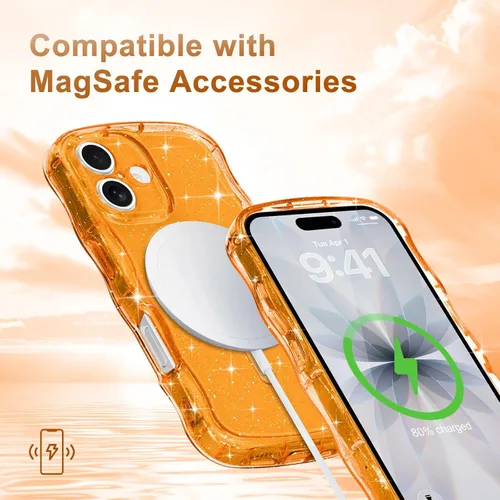 Vista 303 de Pepmune Funda magnética para iPhone 17 Pro Max, color rosa