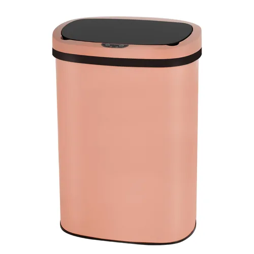 Vista 9 de Basurero de cocina con sensor de movimiento automático con tapa, cubo de basura sin contacto de 50 litros/13 galones, cubo de basura impermeable