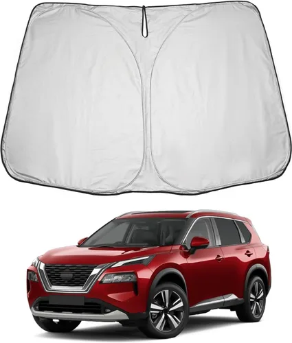 Vista 49 de LUWU Parasol para parabrisas para Dodge RAM 1500 y 2500 2009-2018 - Parasol para ventana delantera con bloqueo de rayos UV
