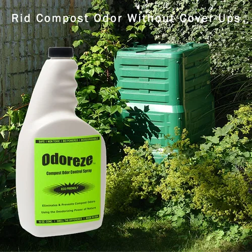 Vista 2 de Spray de control de olores de compost probiótico natural: 32 oz. Concentrado hace 128 galones