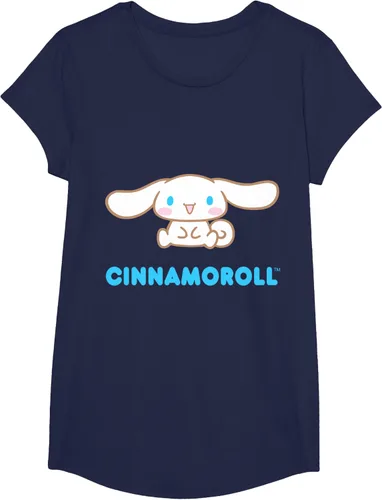 Vista 34 de Cinnamoroll Character Front and Back T-Shirt S Negro
