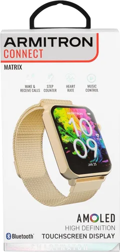 Vista 6 de Armitron Connect Matrix Smartwatch, Health and Fitness Tracker, Sport Modes, Water Resistant and More