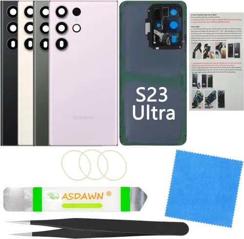Vista 108 de Para Galaxy Note 8 SM-N950 All Carriers Reemplazo de cristal del panel Cinta preinstalada + lente de cámara preinstalada + kit de herramientas