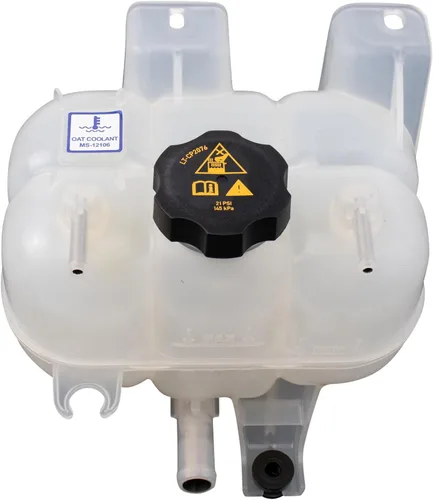 Vista 160 de TRQ Botella de desbordamiento del tanque de expansión del depósito de refrigerante del radiador compatible con Ram ProMaster City CH3014192 2015-2022