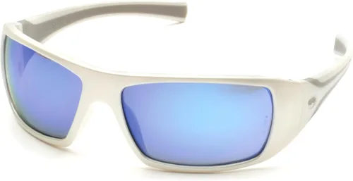 Vista 11 de Pyramex Goliath - Gafas de seguridad, marco negro, lente antiniebla transparente