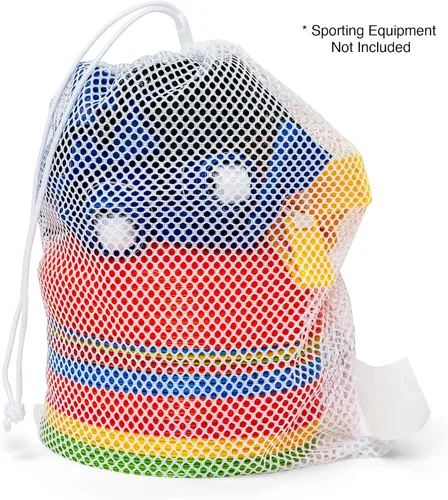 Vista 2 de Champion Sports Equipment Bag, Mesh, 12" X 18