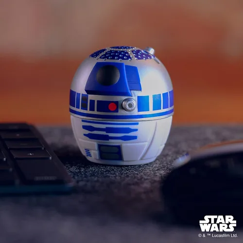 Vista 5 de Bitty Boomers - Star Wars: R2-D2, mini altavoz Bluetooth, multicolor