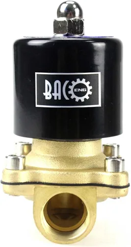 Vista 2 de BACOENG VITON Válvula solenoide de 1/4, 3/8, 1/2, 3/4, y 1 pulgada, de 12 voltios a corriente directa, y 110 voltios a corriente alterna.