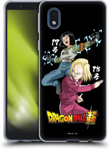 Vista 102 de Head Case Designs Funda de gel con licencia oficial de Dragon Ball Super Group Future Trunks Arc Characters [protección de grado militar] compatible