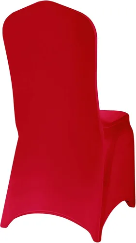 Vista 114 de Funda de elastano para silla, 12 unidades, fundas para silla, fundas para sillas de sala de estar, funda extraíble lavable y elástica para silla