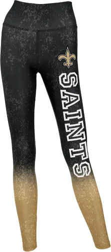 Vista 7 de Zubaz NFL Mallas para mujer de longitud completa de cintura alta básica 1.0