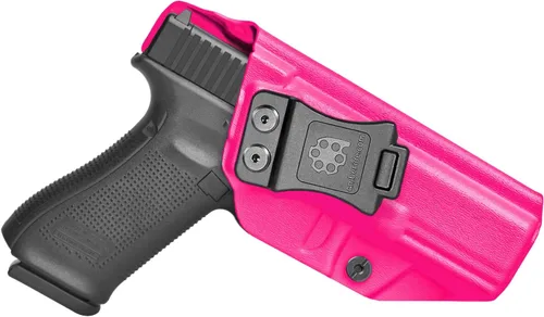 Vista 10 de Amberide IWB Kydex Holster for Glock 17/22 / 31/34 Gen 1-5, Concealed Carry, MOS and Non-MOS Options Available, Adjustable Cant, Posi-Click