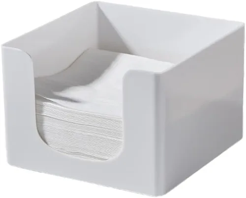 Vista 8 de 123Arts Servilleteros de plástico dispensadores de servilletas de plástico para decoración del hogar de restaurante