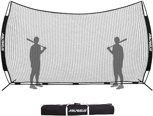 Vista 9 de Red de Barrera Deportiva, Red Deportiva, Red de Respaldo de Barricada, Perfecta para Béisbol, Sóftbol, Fútbol, Baloncesto, Lacrosse