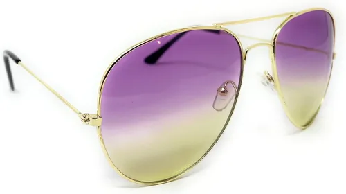Vista 3 de My Shades - Gafas de sol de aviador clásicas con espejo de color plateado espejo retro de metal para adolescentes, adultos, hombres y mujeres