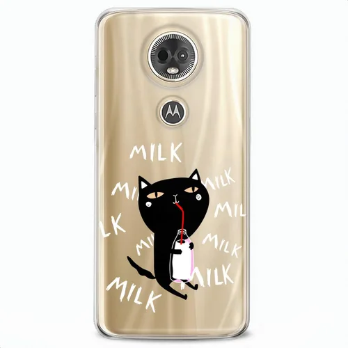 Vista 9 de Funda de TPU compatible con Motorola G9 G8 Plus G7 E20 P40 Z4 Edge 20 G22 Stylus negro Baby Cats Kawaii Flexible Silicona Animales Diseño Lindo