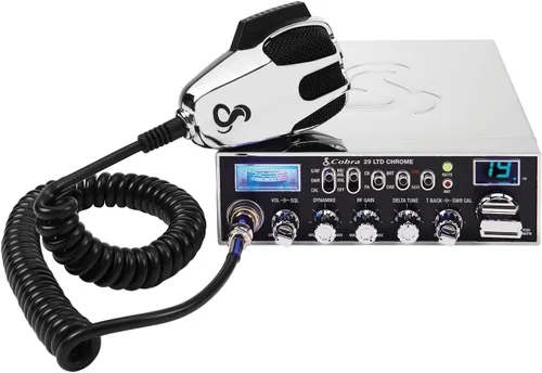 Vista 11 de Cobra 25 LTD Radio CB profesional AM/FM – Compacta, fácil de operar, con acceso de modo dual, salida de 4 vatios, 40 canales completos, control