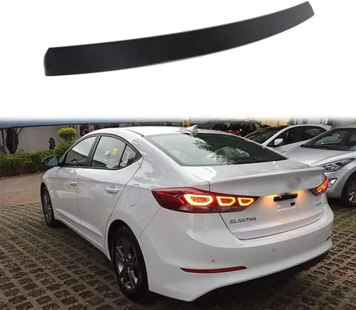 Vista 2 de Compatible con Alerón trasero Hyndai Elantra 6th Avante AD Sedan 2017-2020 sin pintar