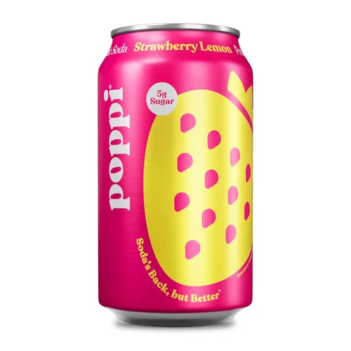 Vista 19 de Poppi Refresco Prebiótico, Doc Pop, 12 Fl Oz (Paquete de 1)