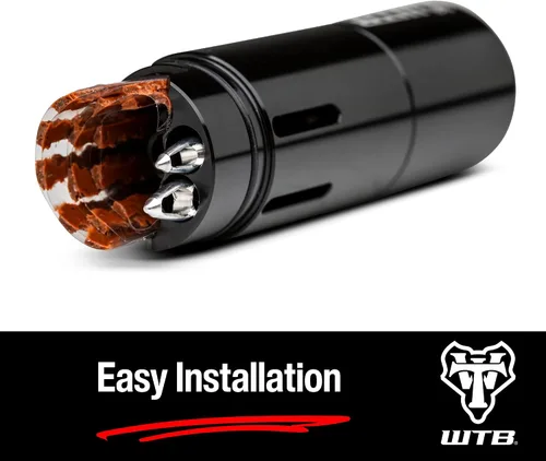 Vista 6 de WTB Kit de reparación de neumáticos de bicicleta Rocket - Kit de enchufe fácil para neumáticos de bicicleta de montaña y grava sin cámara. Incluye