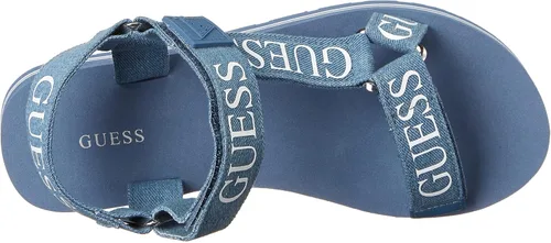 Vista 5 de GUESS Avin Sandalia de cuña para mujer