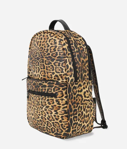 Vista 5 de FAWN DESIGN Mochila multiusos para mujeres y hombres, Leopardo, Mochilas de viaje