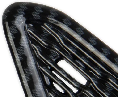 Vista 4 de Cubierta de anillo de sonido de altavoz pequeño para puerta de fibra de carbono para Chevrolet Corvette C8 2020-2025
