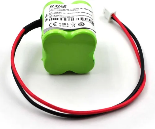 Vista 6 de Paquete de 5 baterías Ni-MH de 4.8 V 400 mAh de repuesto para MK Power MH29673 CUSTOM-196 BL93NC484 OSA162 ANIC1361 Luz de salida de emergencia