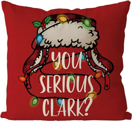 Vista 8 de GAGEC Fundas de almohada de Navidad de 16 x 16 pulgadas, almohadas de vacaciones de Navidad, fundas de almohada de invierno, decoración del hogar