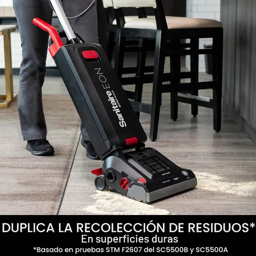 Vista 4 de Sanitaire EON QuietClean - Aspiradora vertical comercial silenciosa, SC5500B