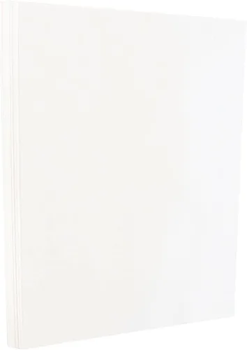Vista 7 de JAM PAPER Cartulina legal de 80 libras, brillante, 2 caras, cubierta de 8.5 x 14 pulgadas, 7.62 oz/m², color blanco, 50 hojas/paquete