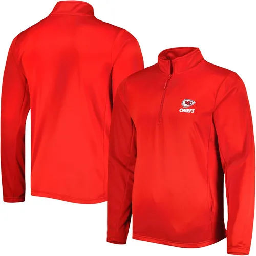Vista 36 de Dunbrooke Camiseta Royal Buffalo Bills All-Star Tech con cremallera de un cuarto para hombre Rojo