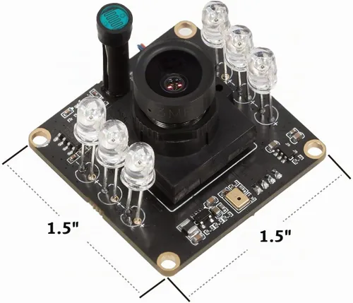 Vista 2 de Arducam Cámara USB de visión diurna y nocturna de 1080P para computadora, 2MP con conmutación automática de corte IR para todo el día, tarjeta web