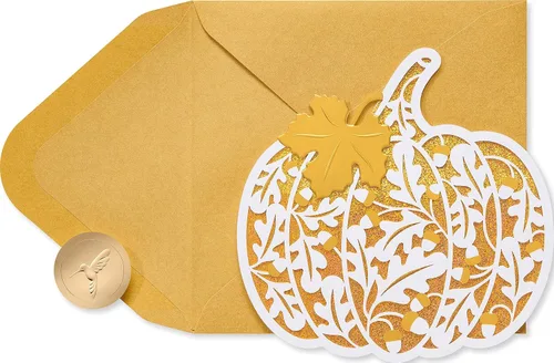Vista 6 de Papyrus Tarjeta de Acción de Gracias (Deseos más cálidos)