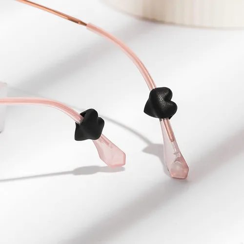 Vista 5 de 15 pares de retenedores de silicona para gafas, agarre para las orejas, ganchos para las orejas, soporte antideslizante, tapones para anteojos