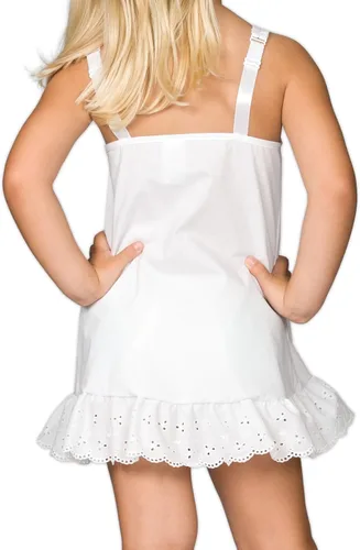 Vista 2 de I.C. Collections - Sandalias blancas para niñas pequeñas por encima de la rodilla